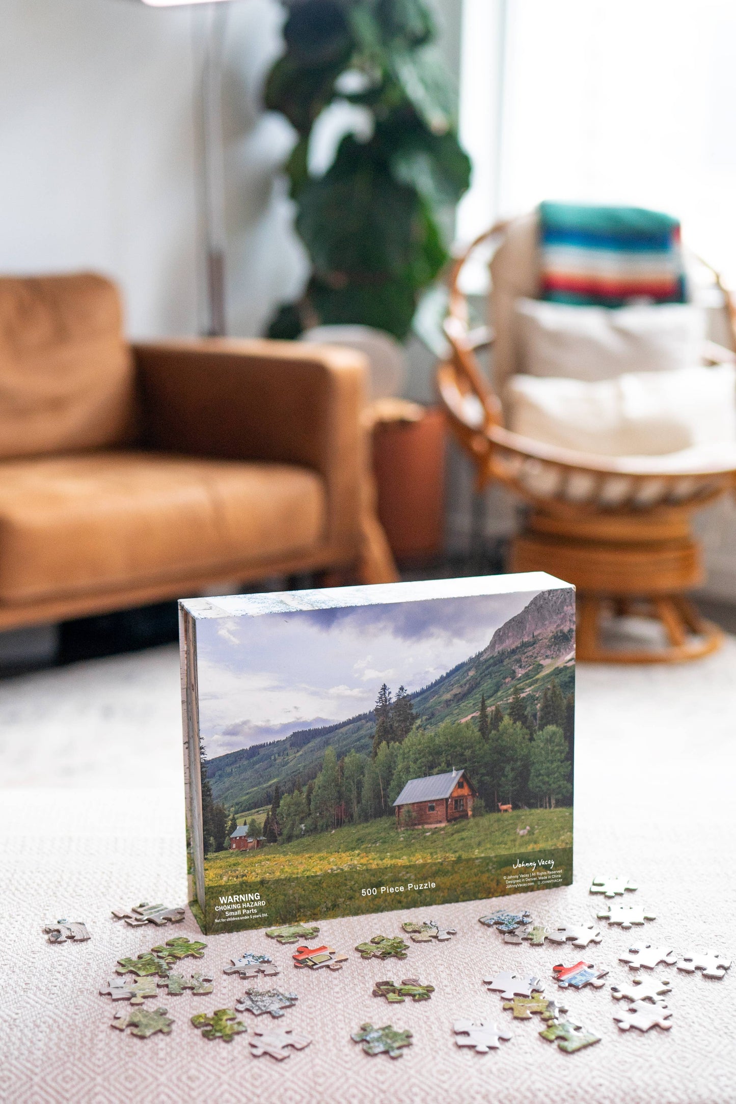 Mountain Rides 500 Piece Puzzle