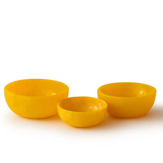Gum Drop Serving Bowls - Yolk - Set of 3