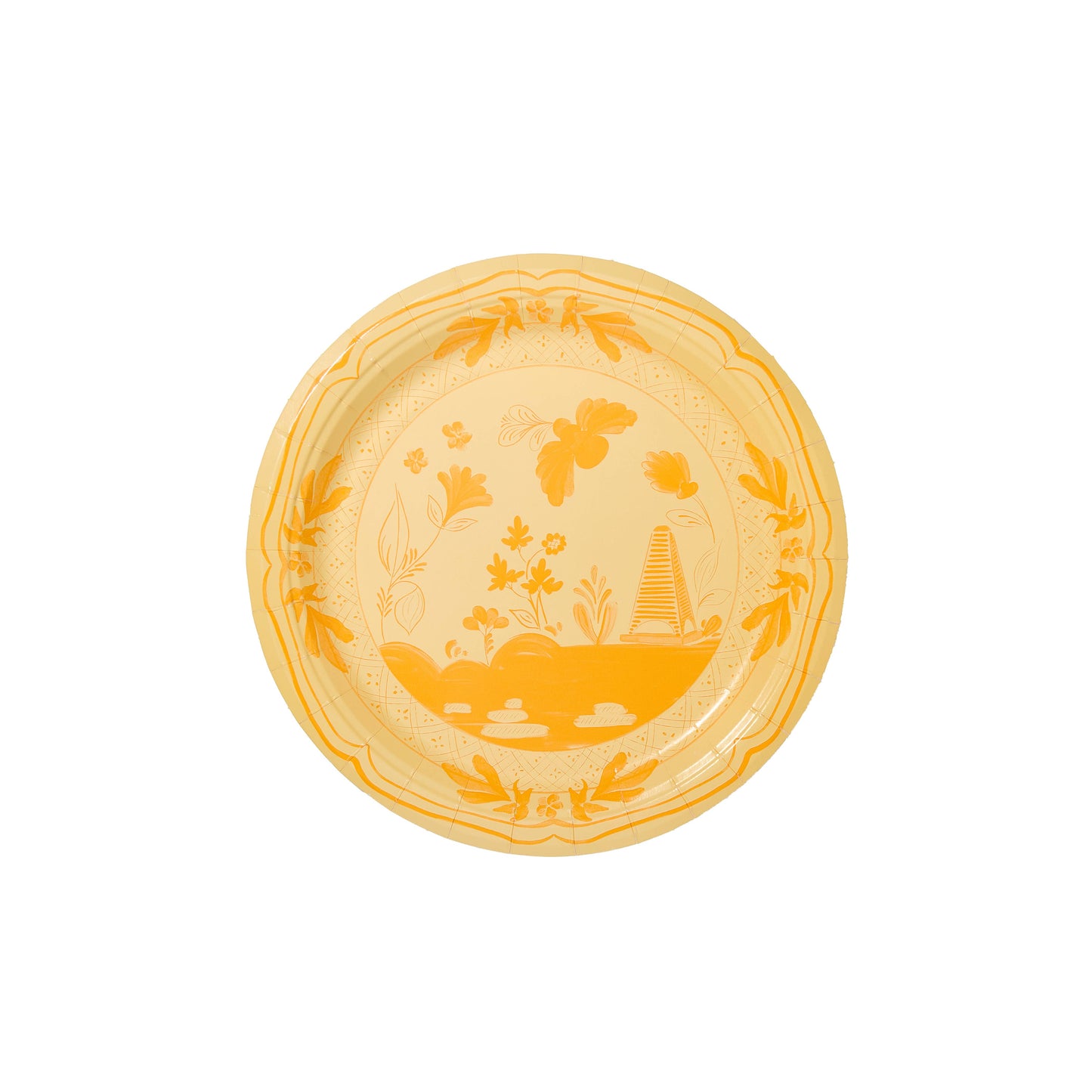 Beachside Pavilion Salad and Dessert Plates 8 per pack: Navy & Sky