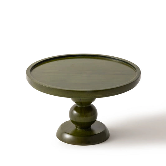 Cake Stand Wood - Green