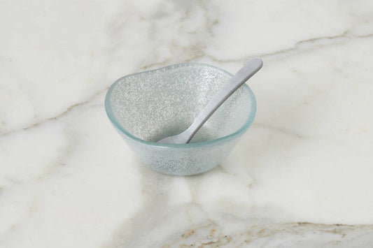 Glass Mini Dipping Bowl, Grey