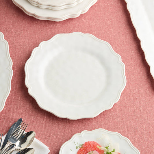 Isabella Cream Dinner Plate - Set of 4