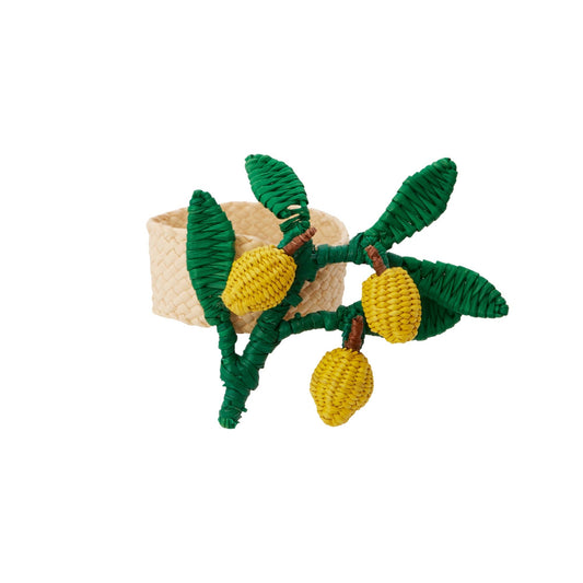 Lemon Branch Napkin Ring