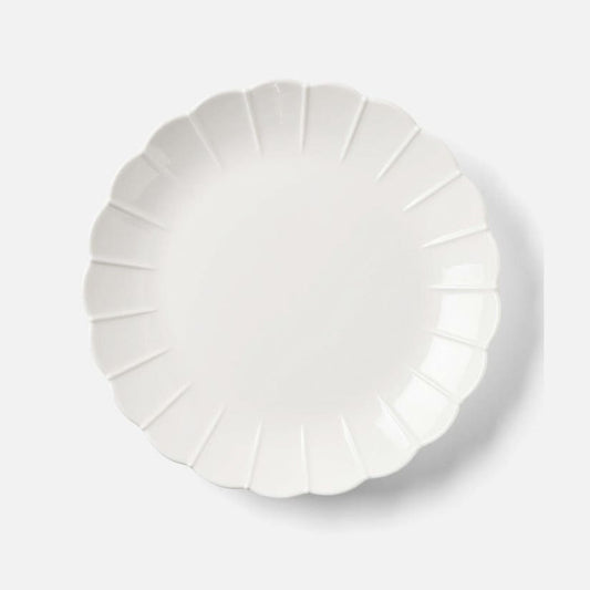 Iris Scallop Dinner Plate - Set of 2