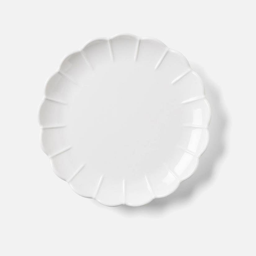 Iris Scallop Salad Plate - Set of 2