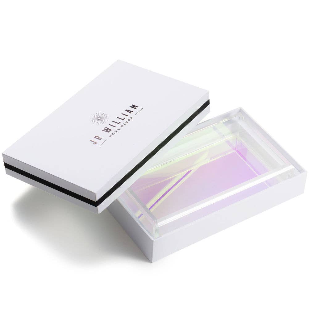 Guest Towel Acrylic Tray | Crystal Clear