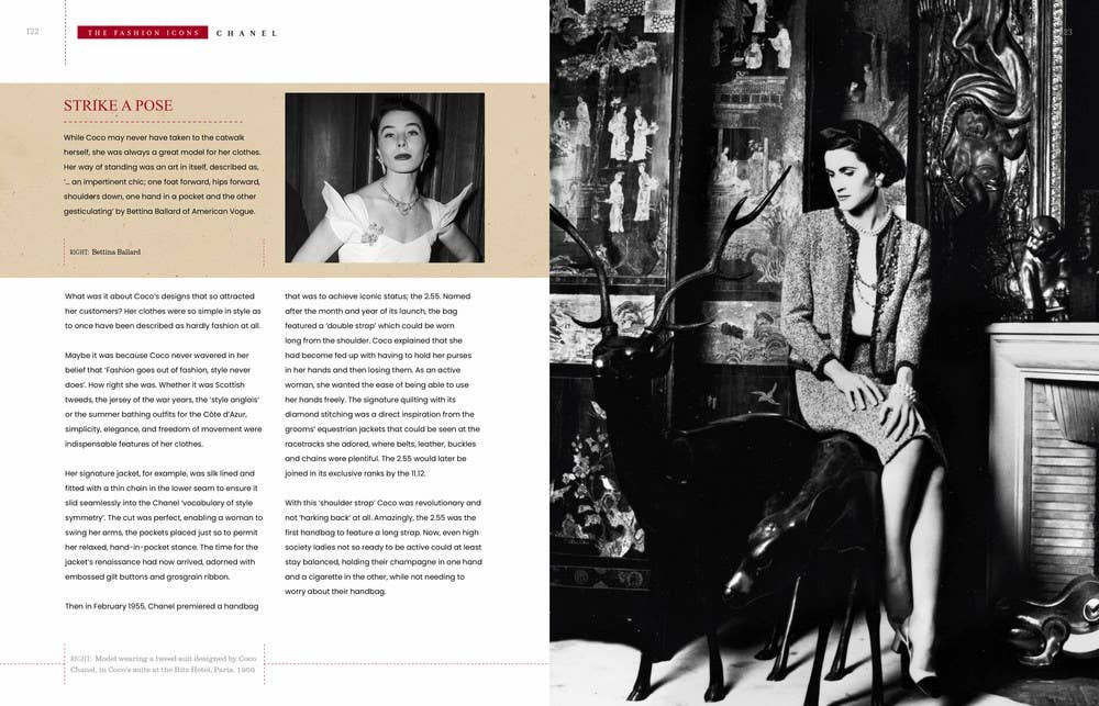 Chanel: Illustrated Biography Adult Book small gift book