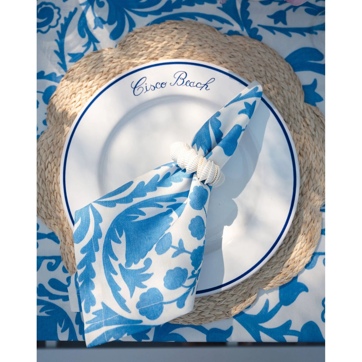 Cailini Coastal x Centre Pointe Faraway Print Napkin - Set of 2
