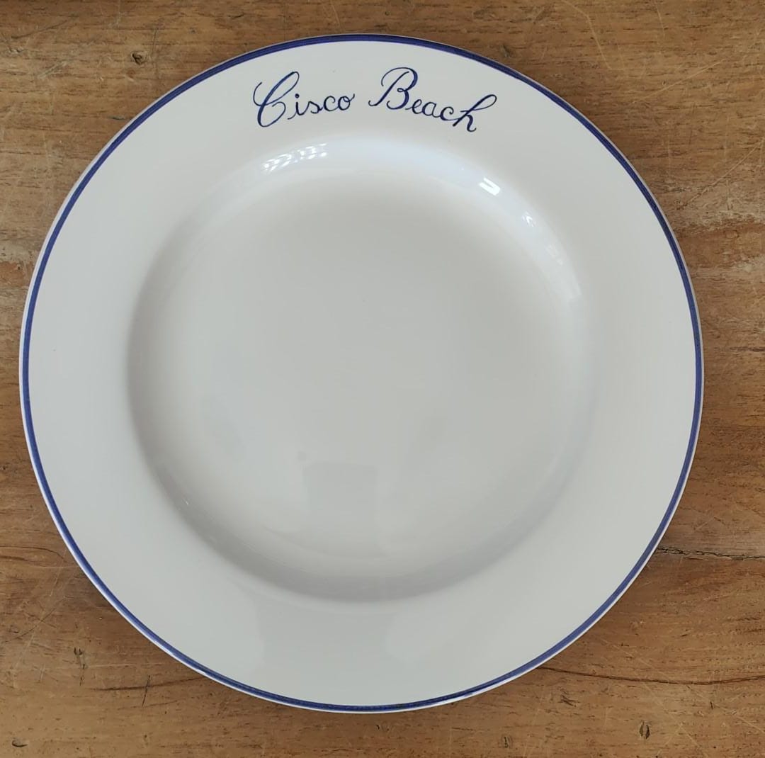 Nantucket Beaches Dinner Plates- Set of 6