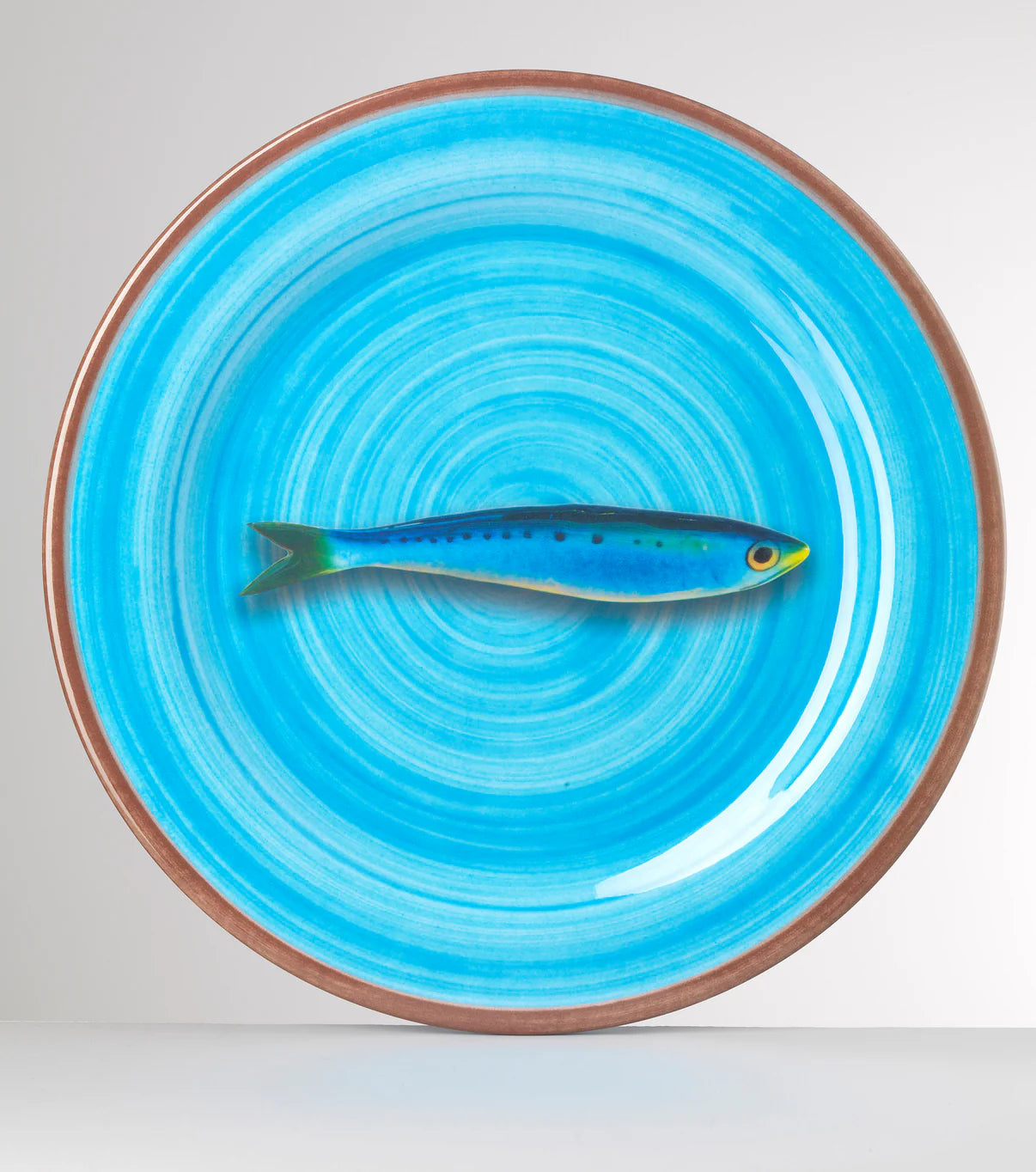 Turquoise Aimone Dinner Plate