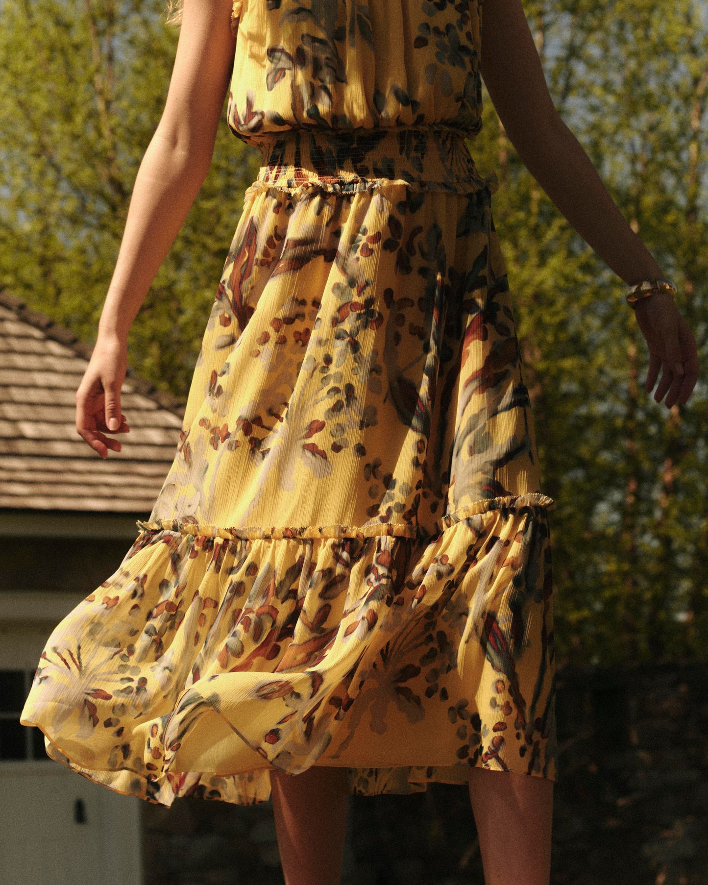 Naomi Dress - Lake Bluff Floral