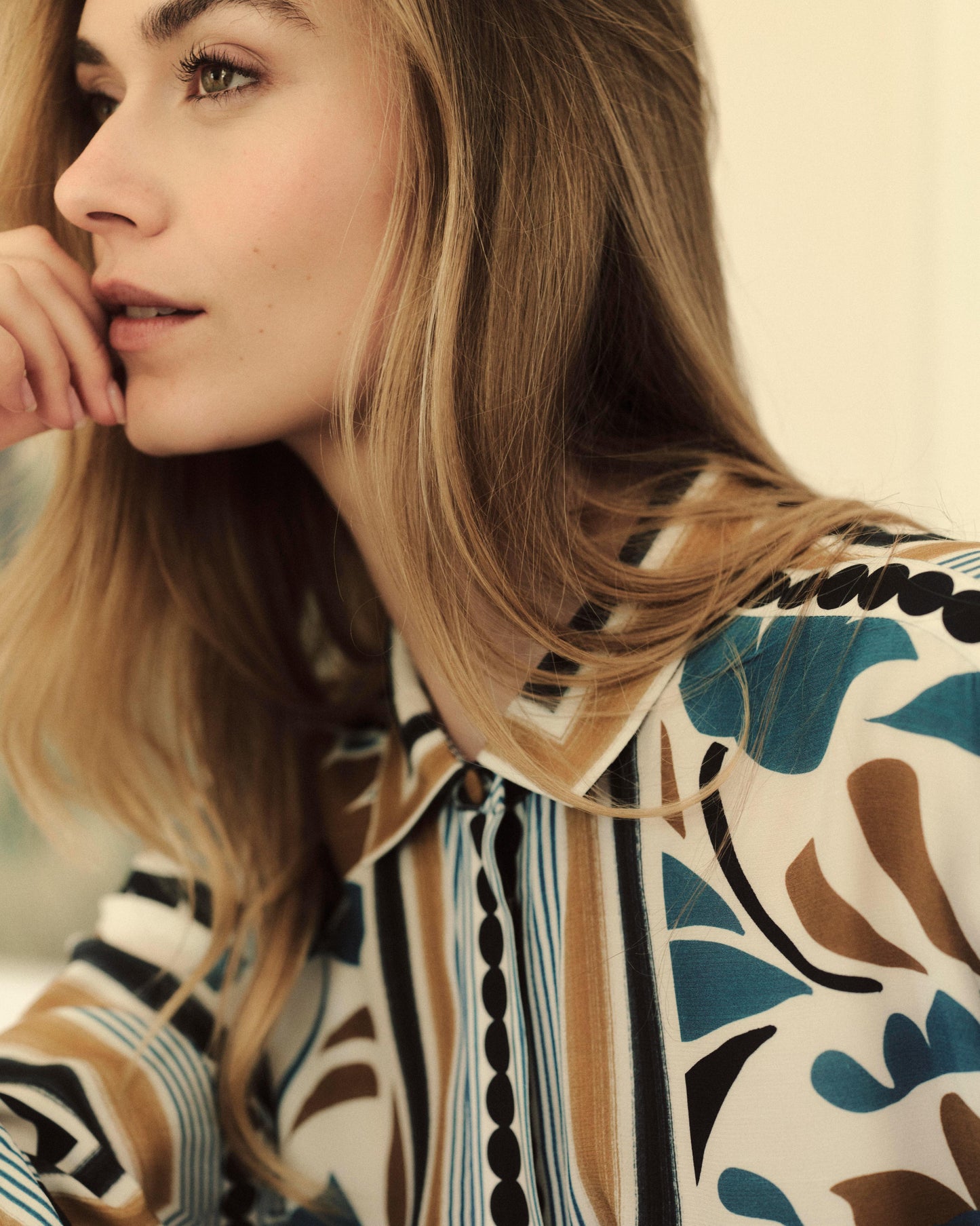 Rowan Dress - Stained Glass Floral