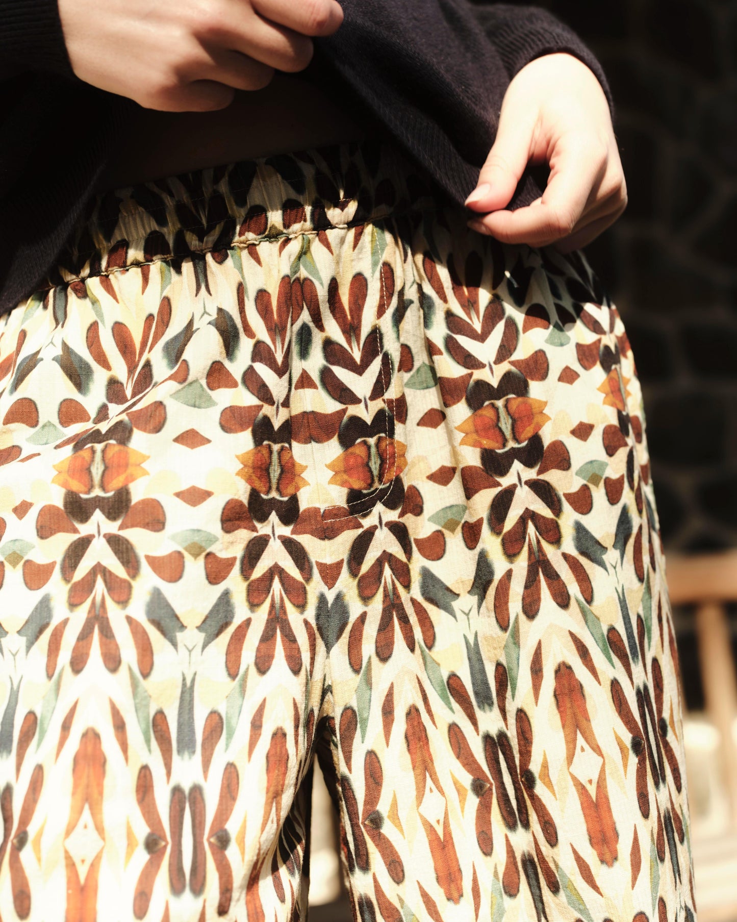 Mia Pant-Kaleidoscope Print