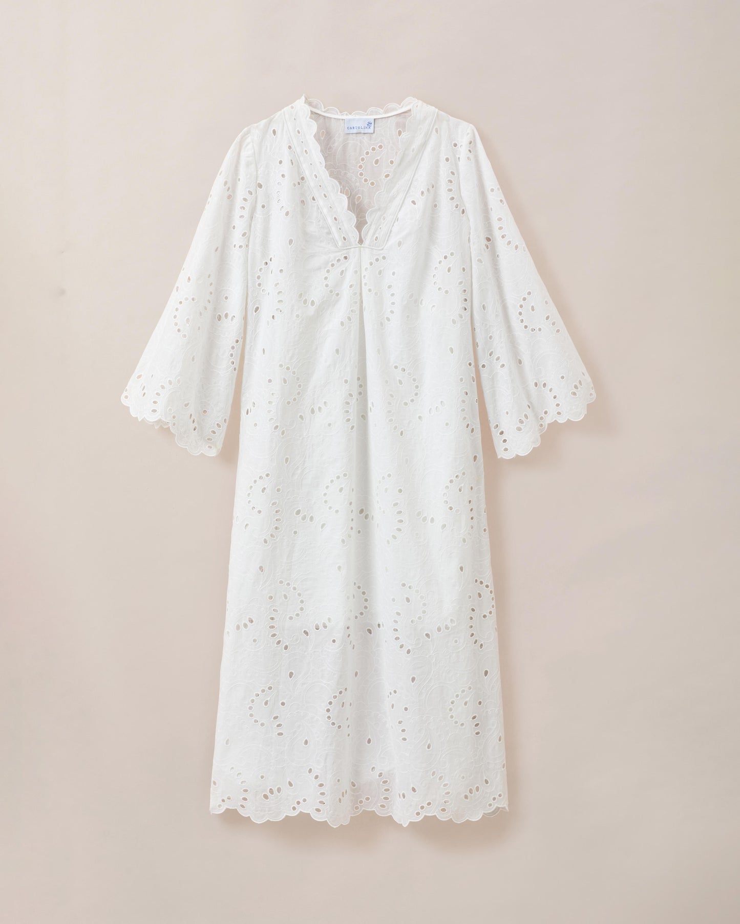 Blanca Caftan-Bright White