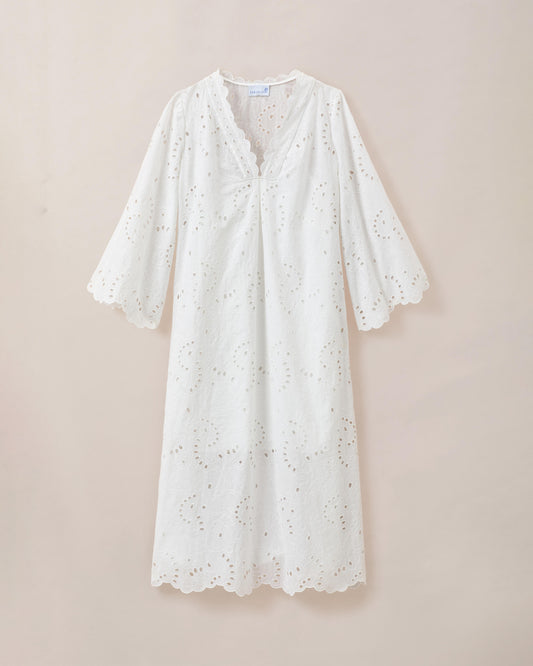 Blanca Caftan-Bright White