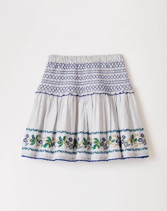 Kylie Mini Skirt-Ivory