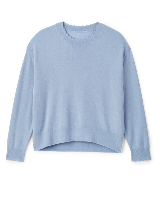 Caden Sweater-Blue Mist