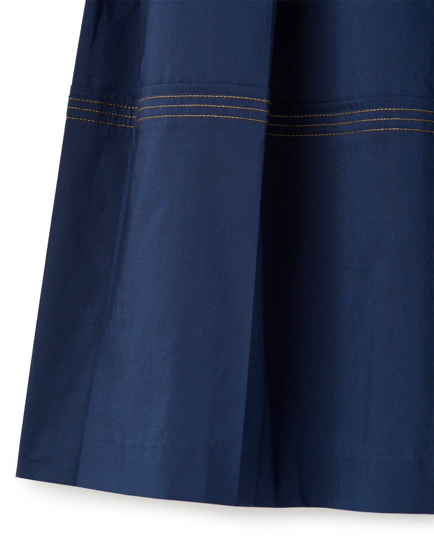 Hayden Midi Skirt-Midnight Blue