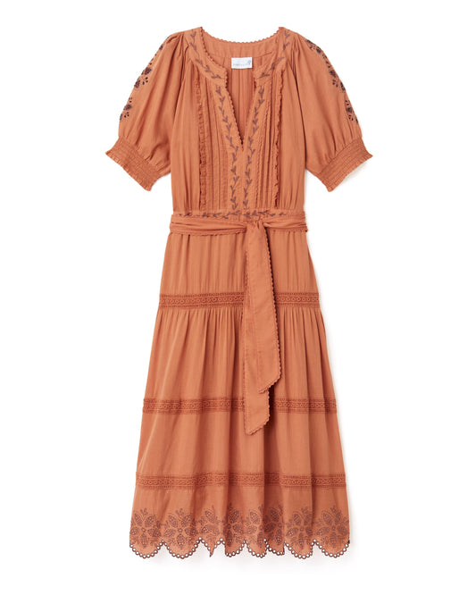 Lisette Dress-Clay