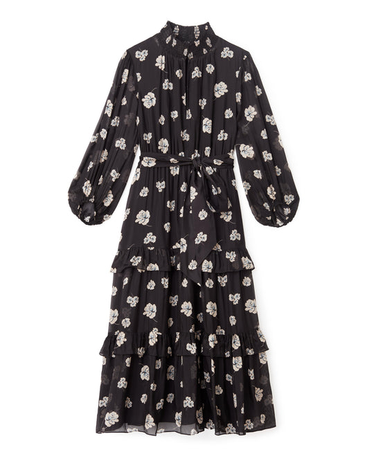 Lorelei Long Sleeve Dress-Moonlit Rose