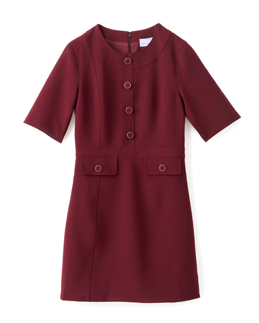 Salem Dress-Wine