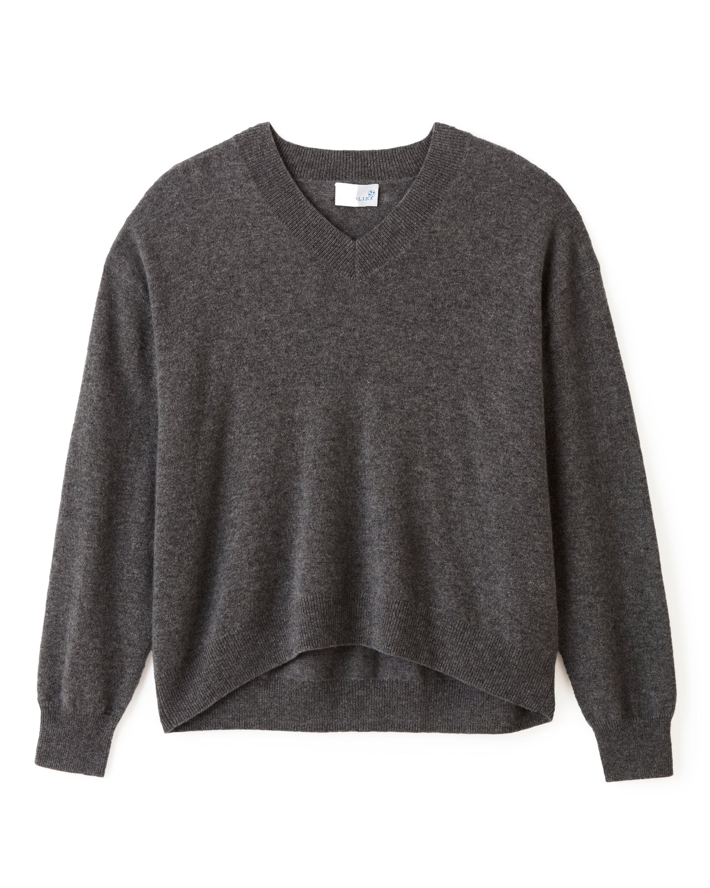 Caden V-Neck Sweater-Shadow