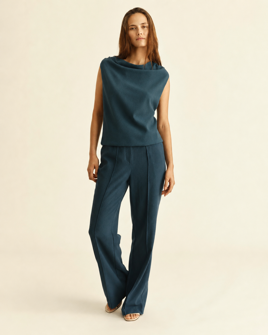 Roslyn Top - Deep Teal