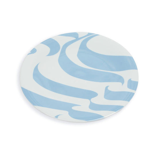 Colorblock Porcelain Salad Plates (Set of 4)