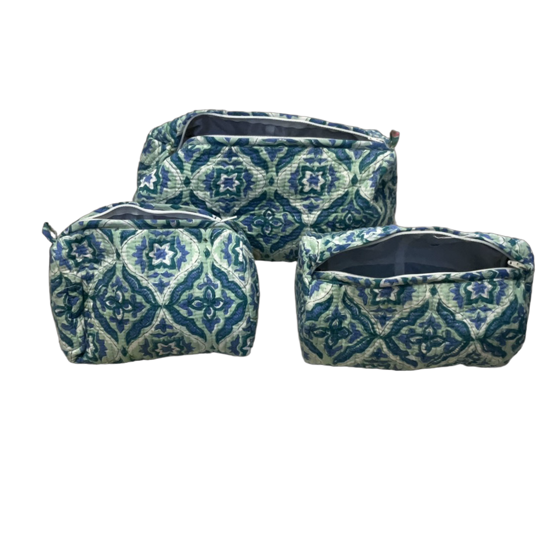 Cosmetic Bags - Set of 3