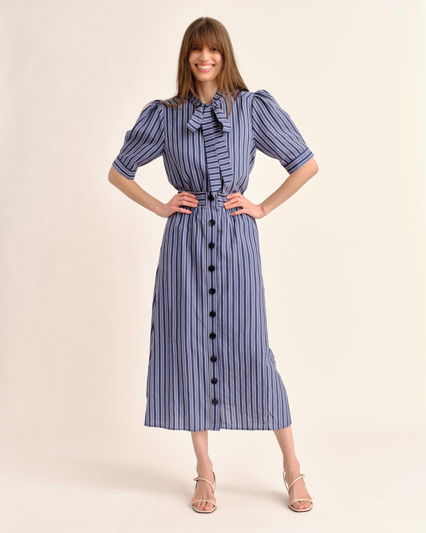 Ella Skirt-Coastal Stripe