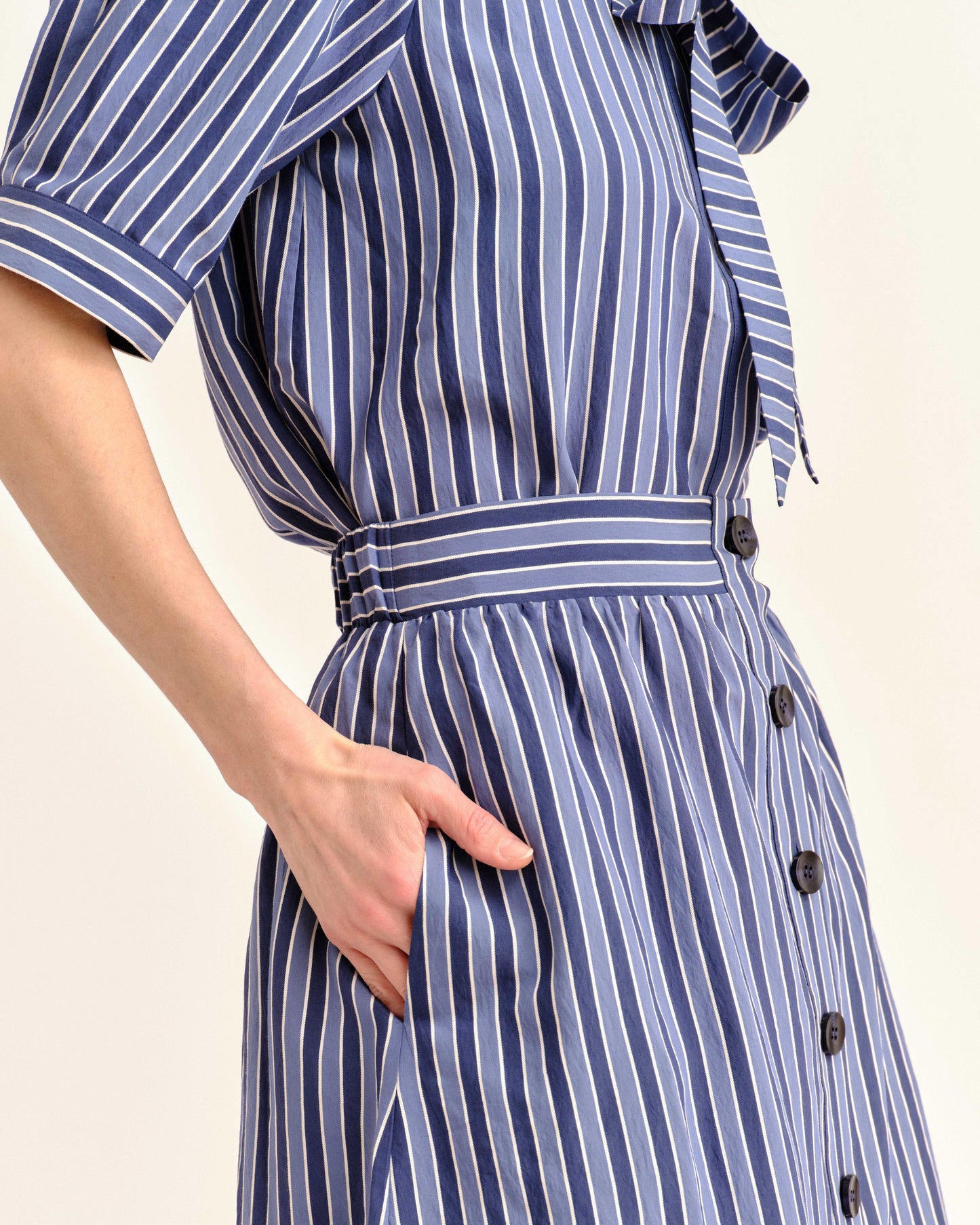 Ella Skirt-Coastal Stripe