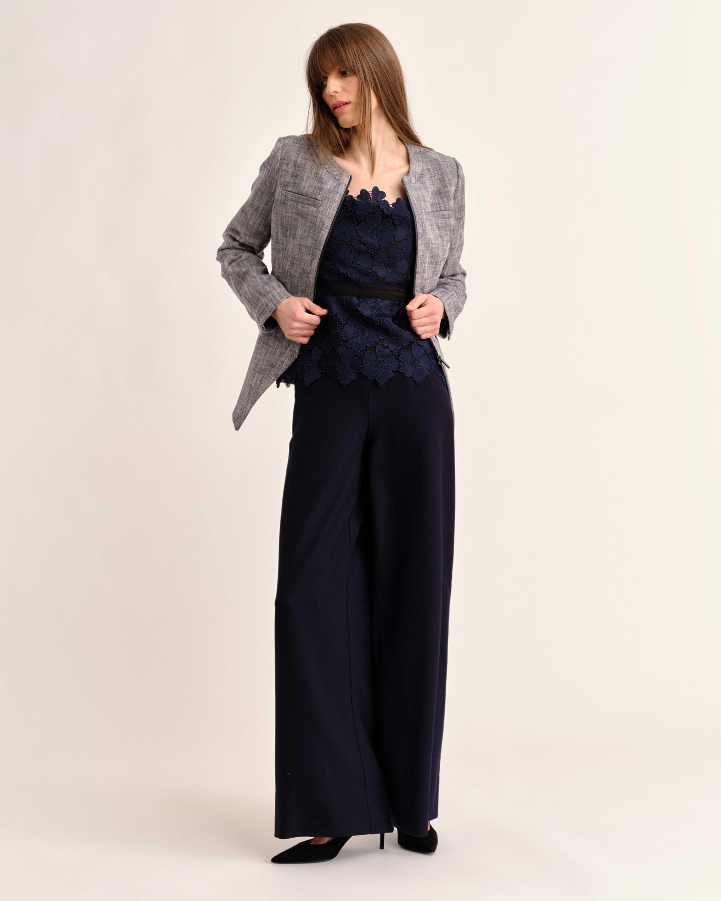 Anson Jacket-Navy
