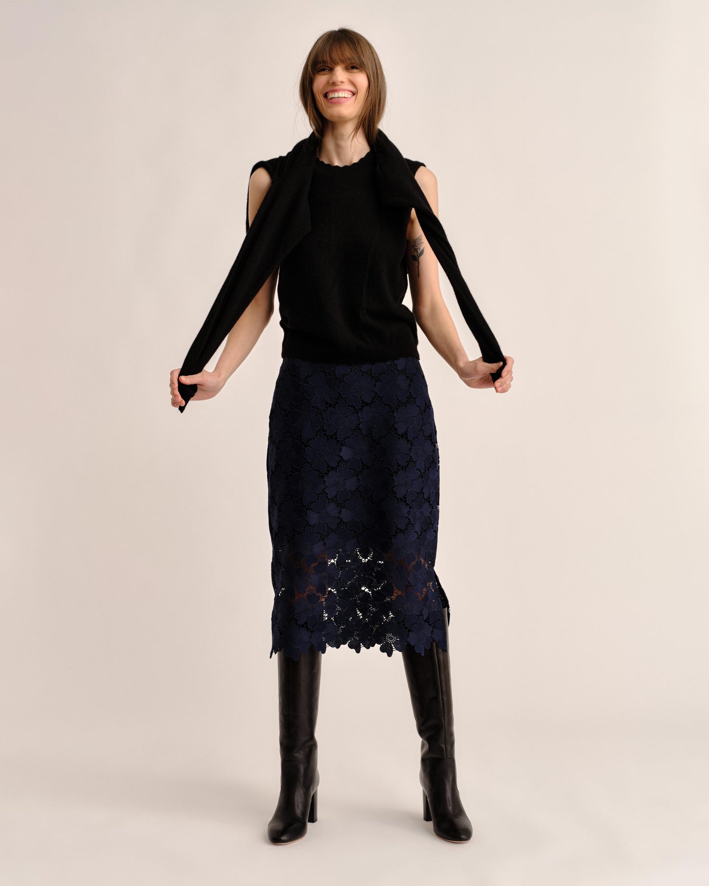 Lucy Ls Sweater-Noir