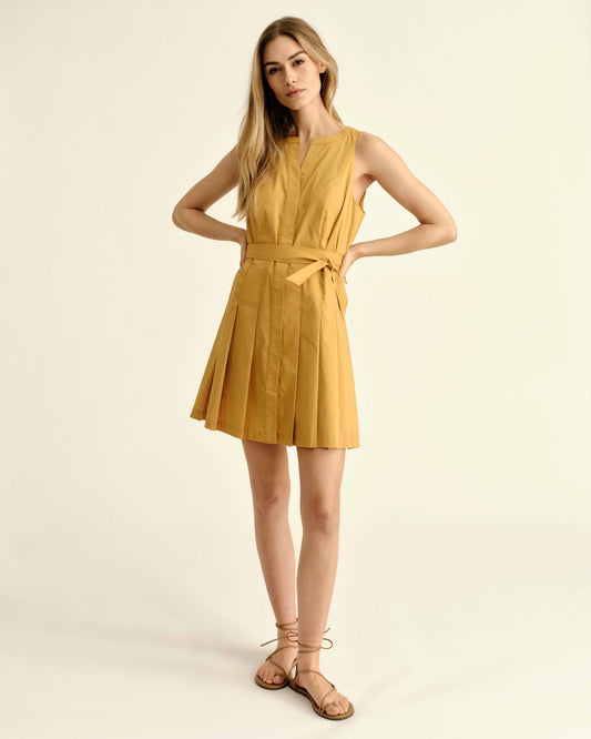 SU26 Hadley Romper-Goldenrod