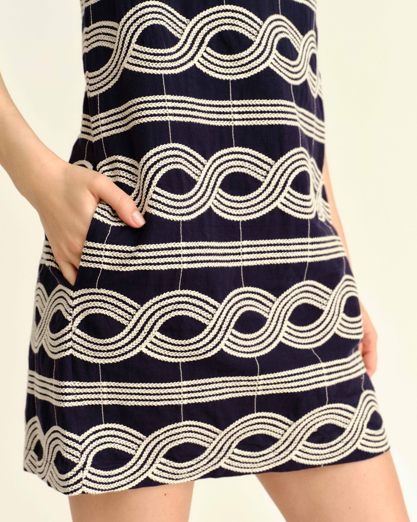 SU26 Annie Shift Dress-Midnight Blue