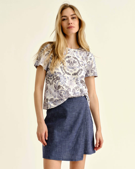 Dylan Printed Tee-Mariners Bloom Print-Blue Mist