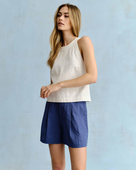 Frankie Shorts-Coastal Indigo