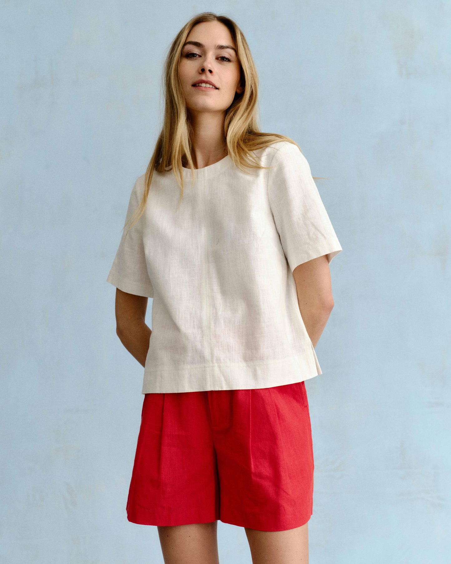 Frankie Shorts-Poppy