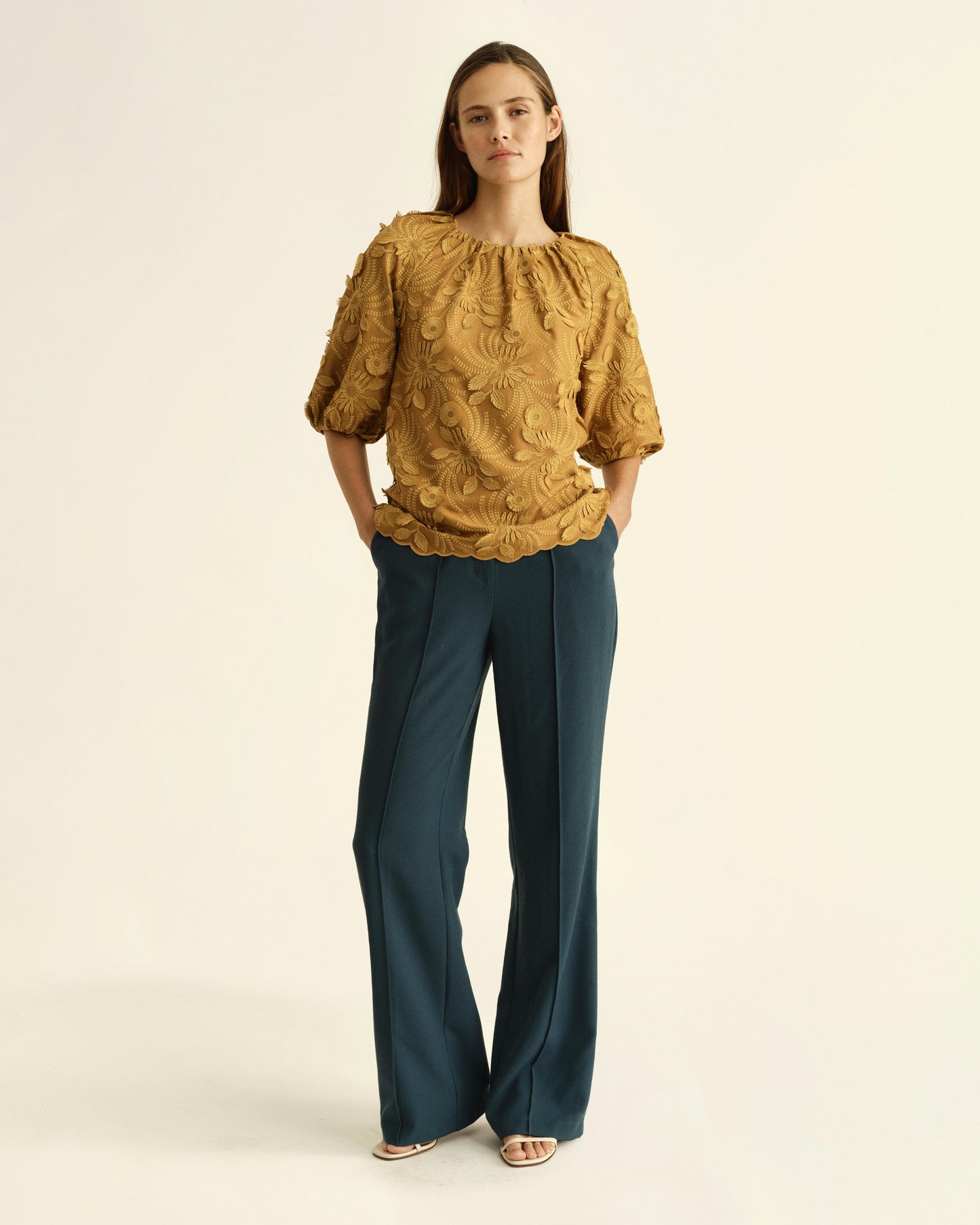 Wesley Pant - Deep Teal