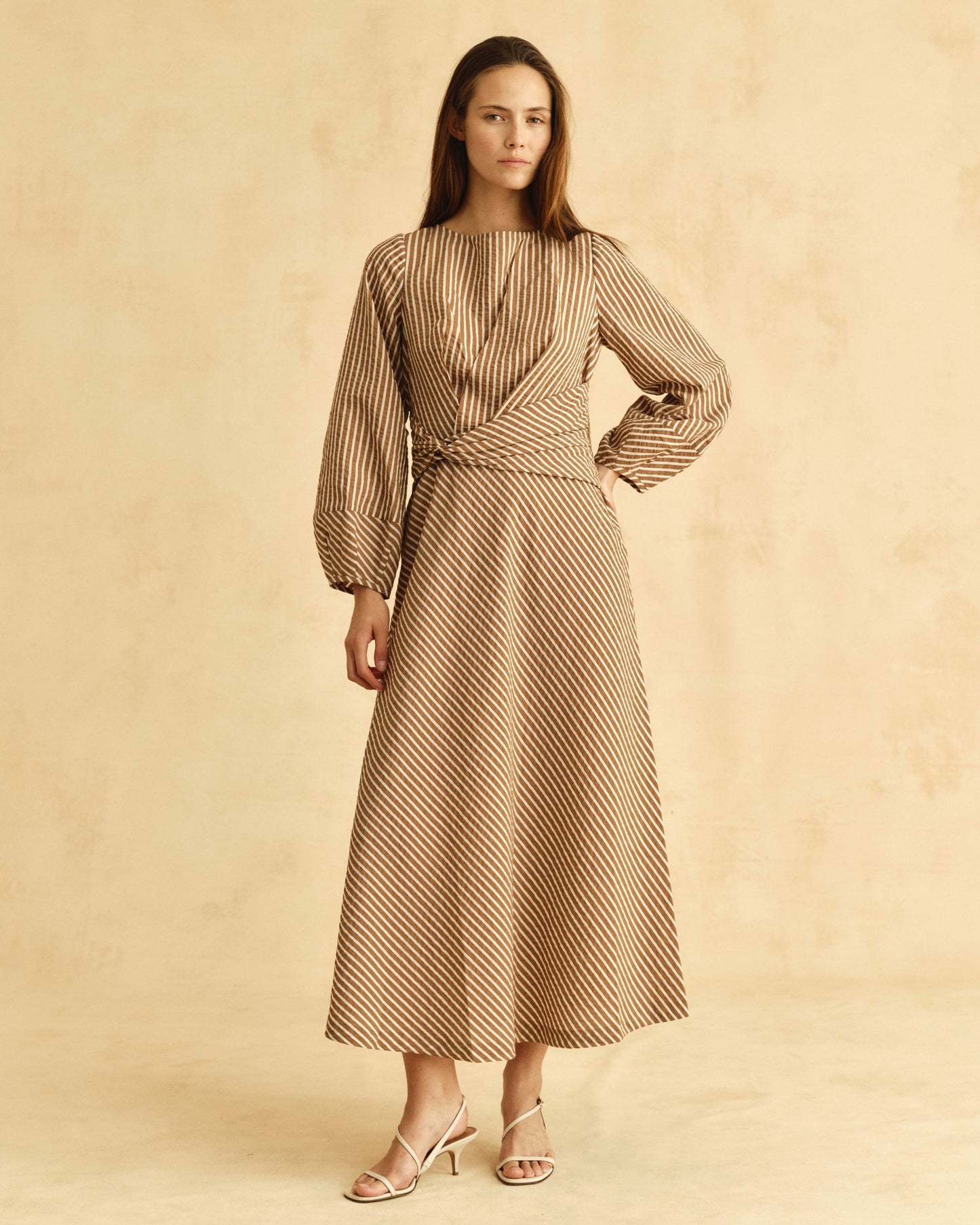 Sadie Dress - Winnetka Stripe
