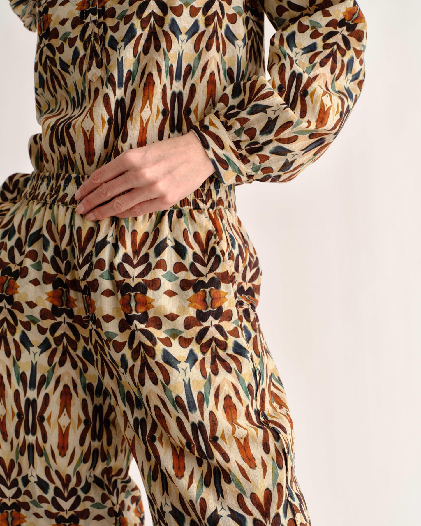 Mia Pant-Kaleidoscope Print