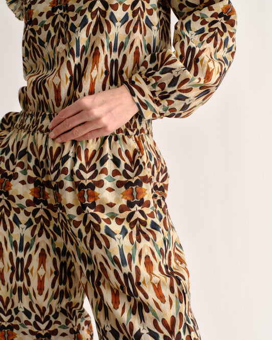 Mia Pant-Kaleidoscope Print