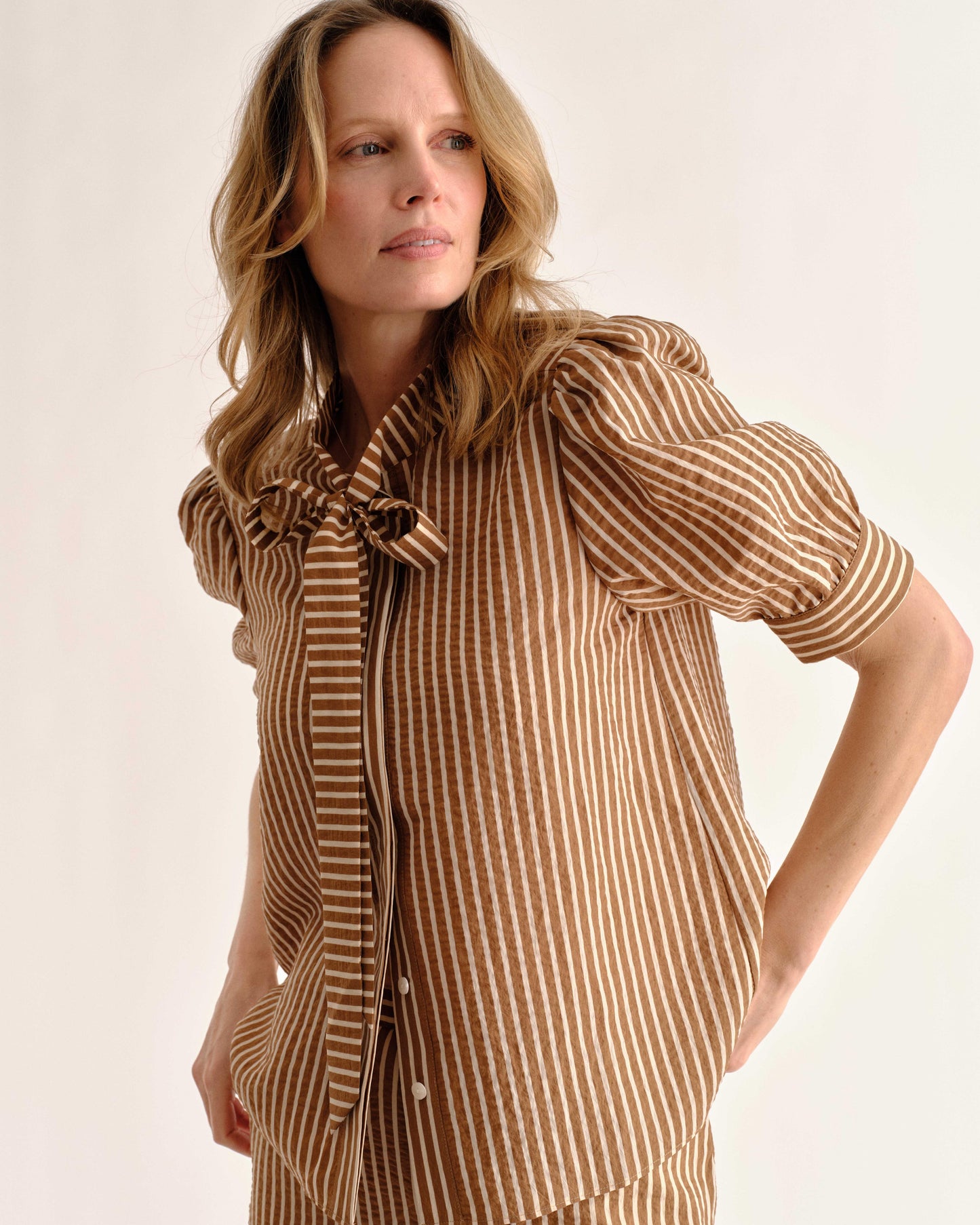 Peggy Top - Winnetka Stripe