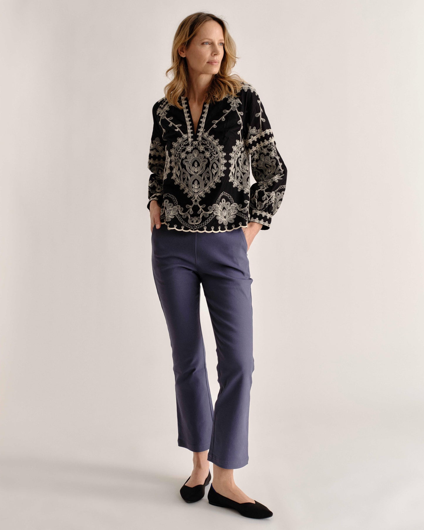 Ynez Top-Noir