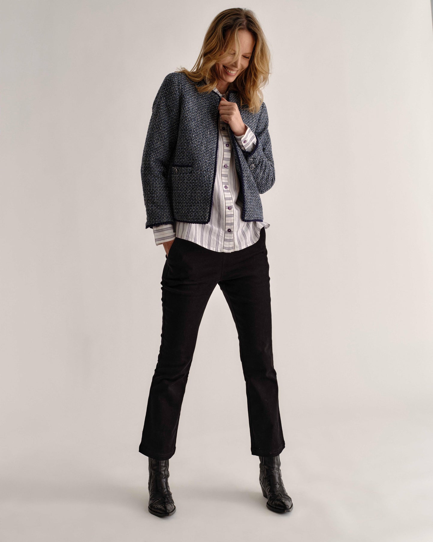 Louisa Jacket-Gallery Blue