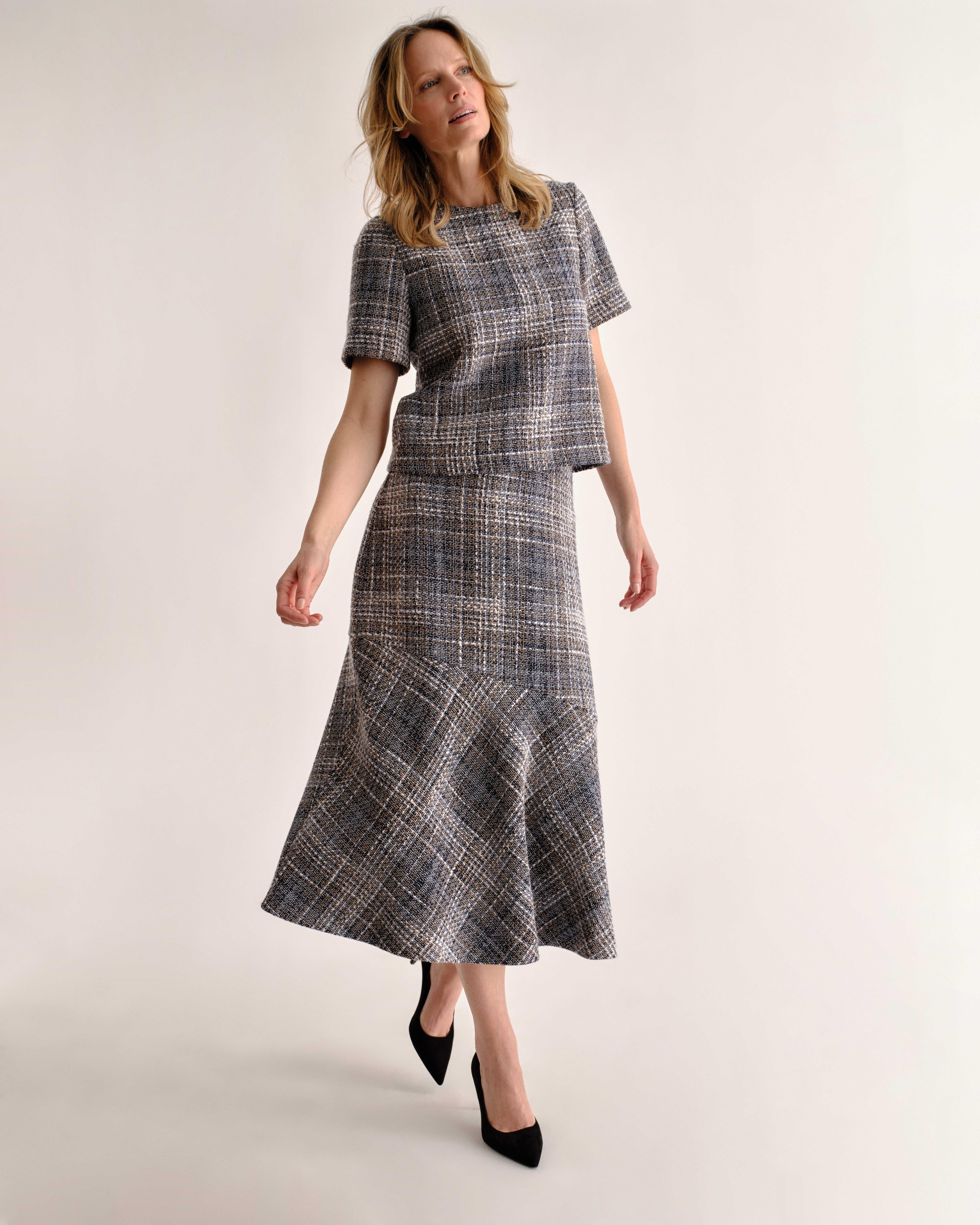 Chloe Top - Sheridan Tweed – Centre Pointe