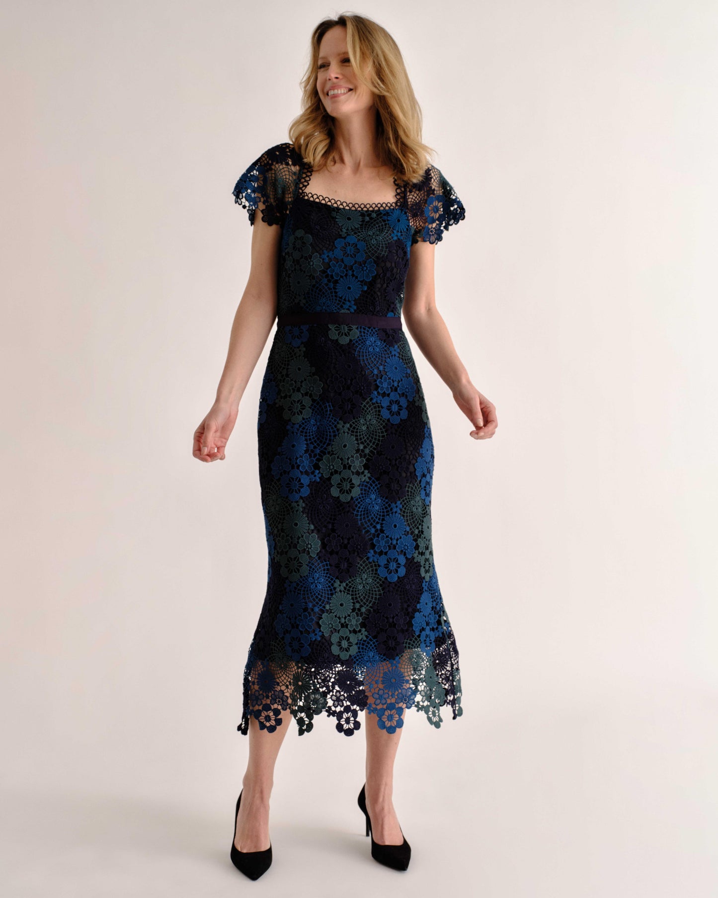 Waverly Dress - Lakeside Ombre Lace