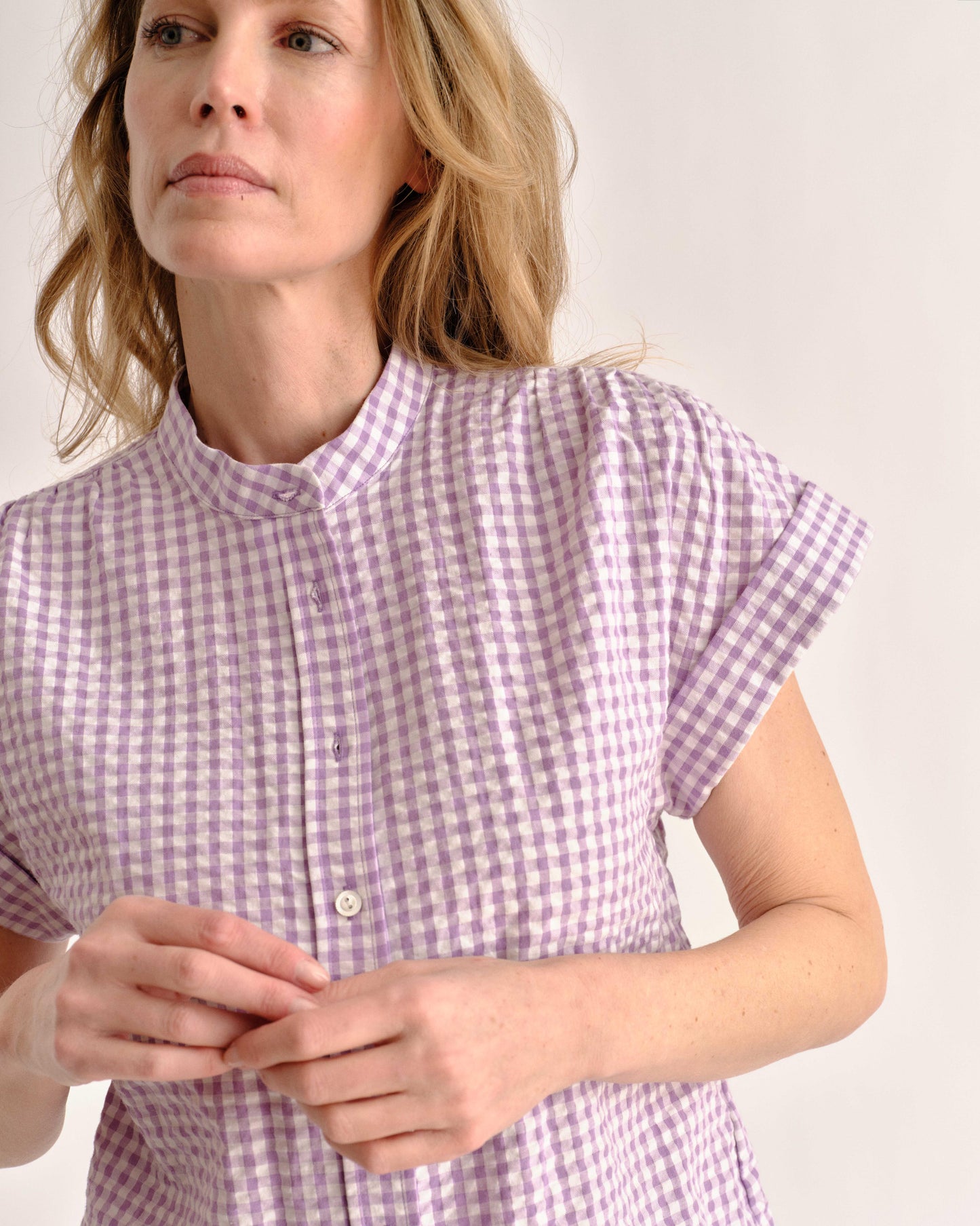 Margo Shirt-Wisteria