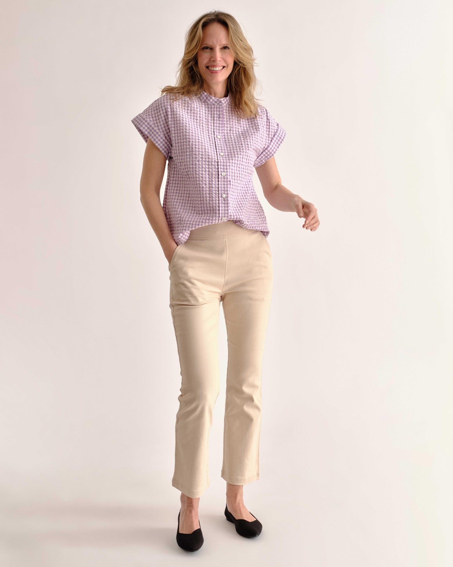 Margo Shirt-Wisteria