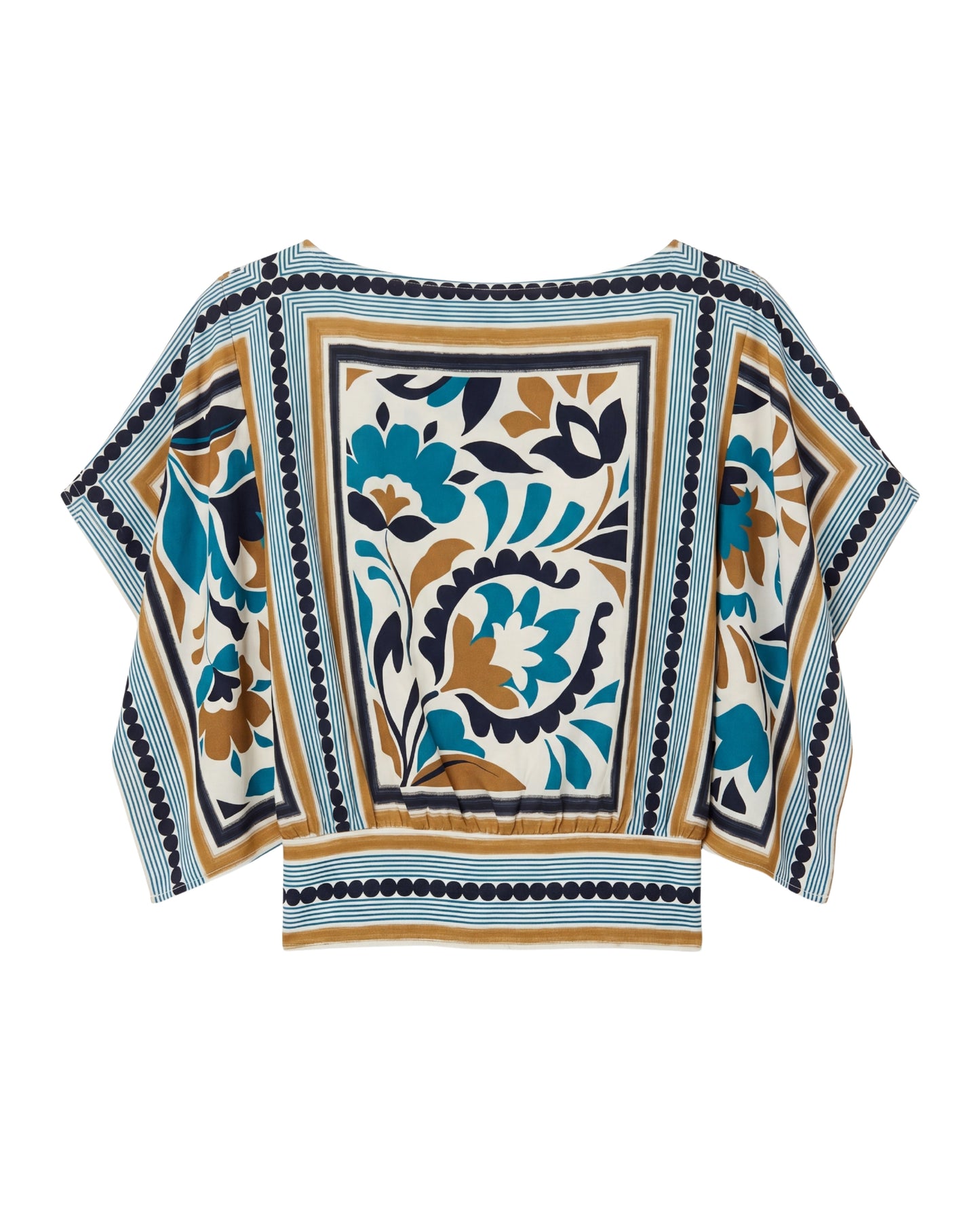Fenna Top - Stained Glass Floral